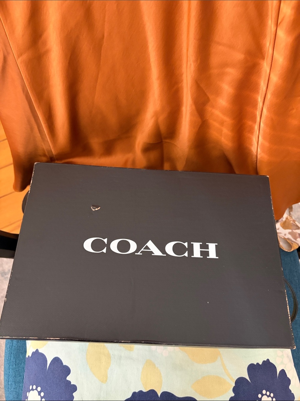 Coach Black Box with White Logo